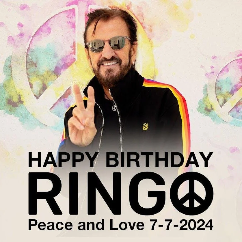 #peace #peaceandlove #beatles #ringostarr #love