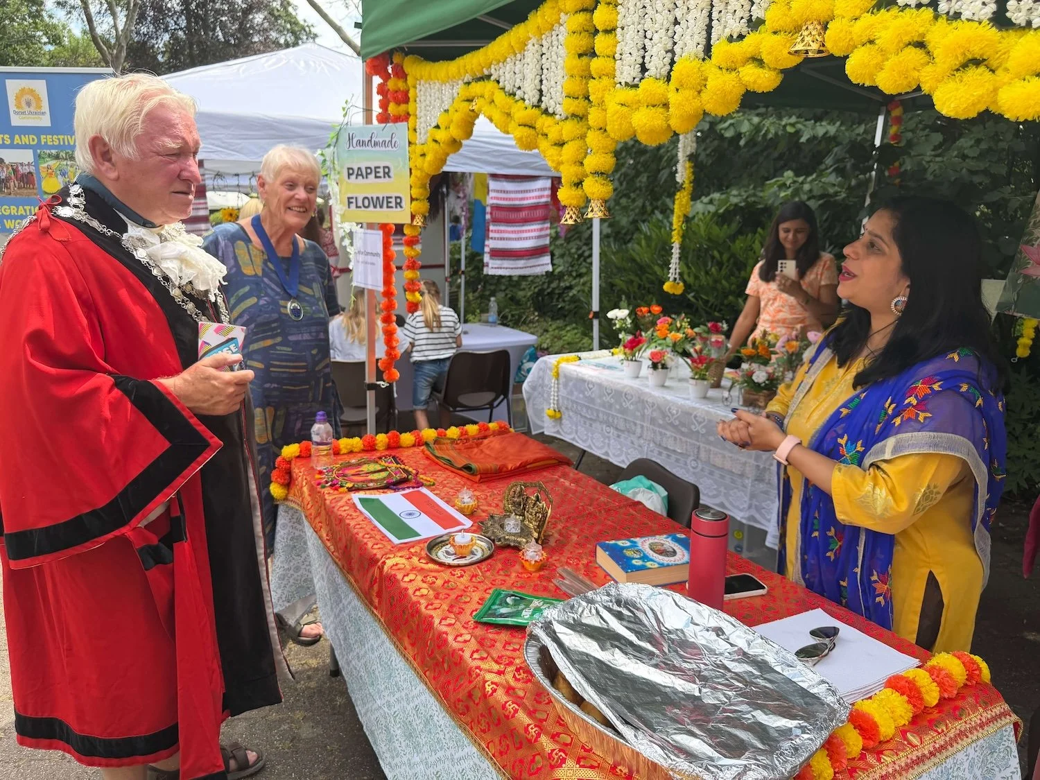DEED Global Fair 2026 - the mayor meets Poonam.jpeg