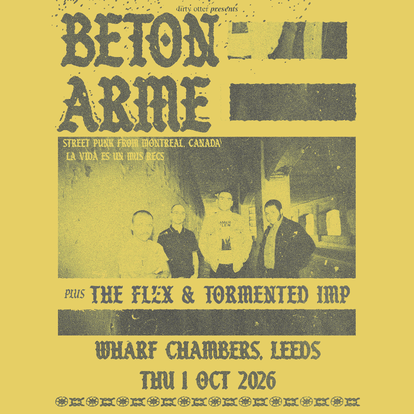BÉTON ARMÉ + The Flex