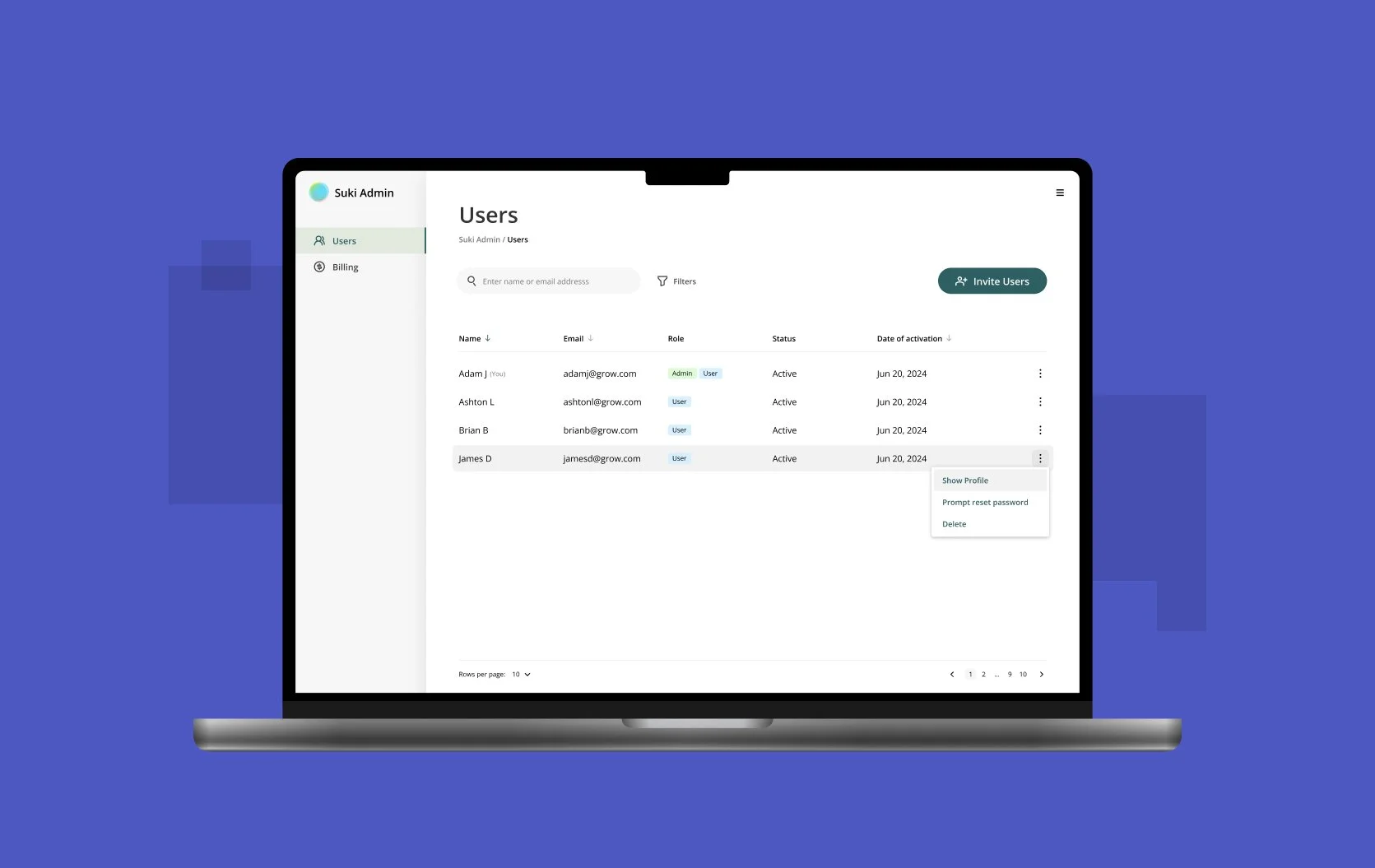 Suki Admin 2.0   ➔