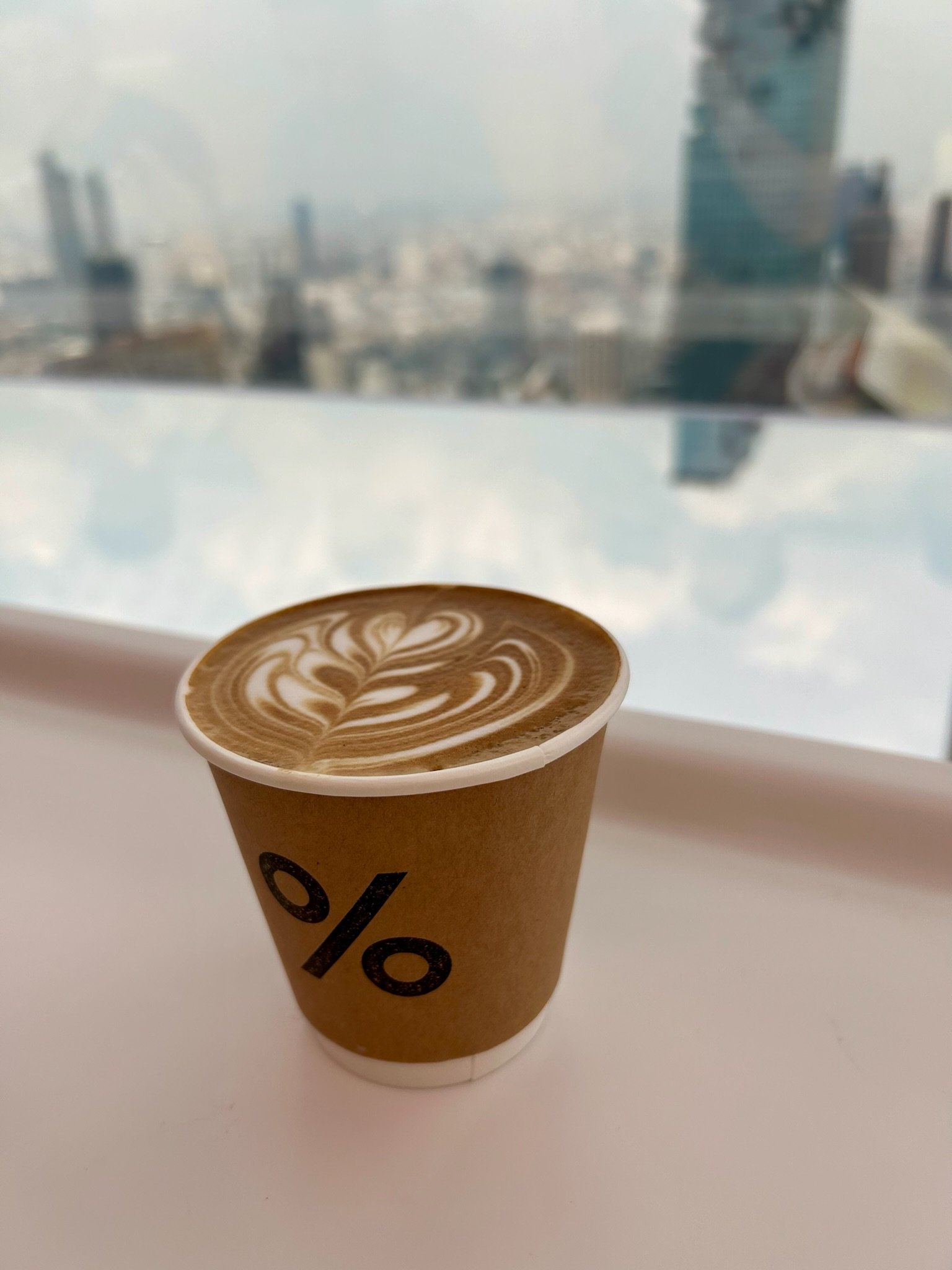 55th Floor % Arabica in Bangkok