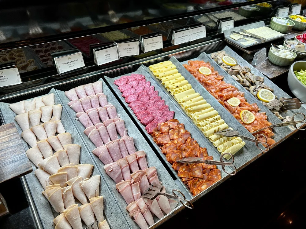 Waldorf Hilton Breakfast Cold Cuts