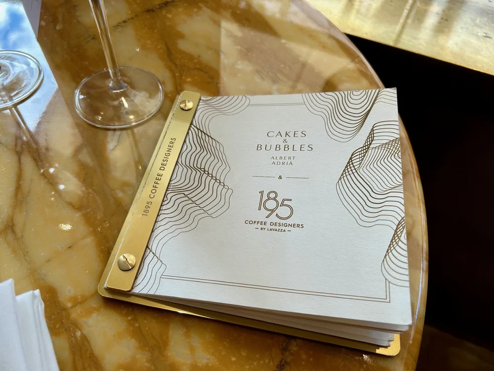 Cakes &amp; Bubbles Coffee Menu