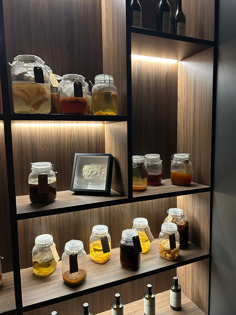 Jars at Cinc Sentits Barcelona