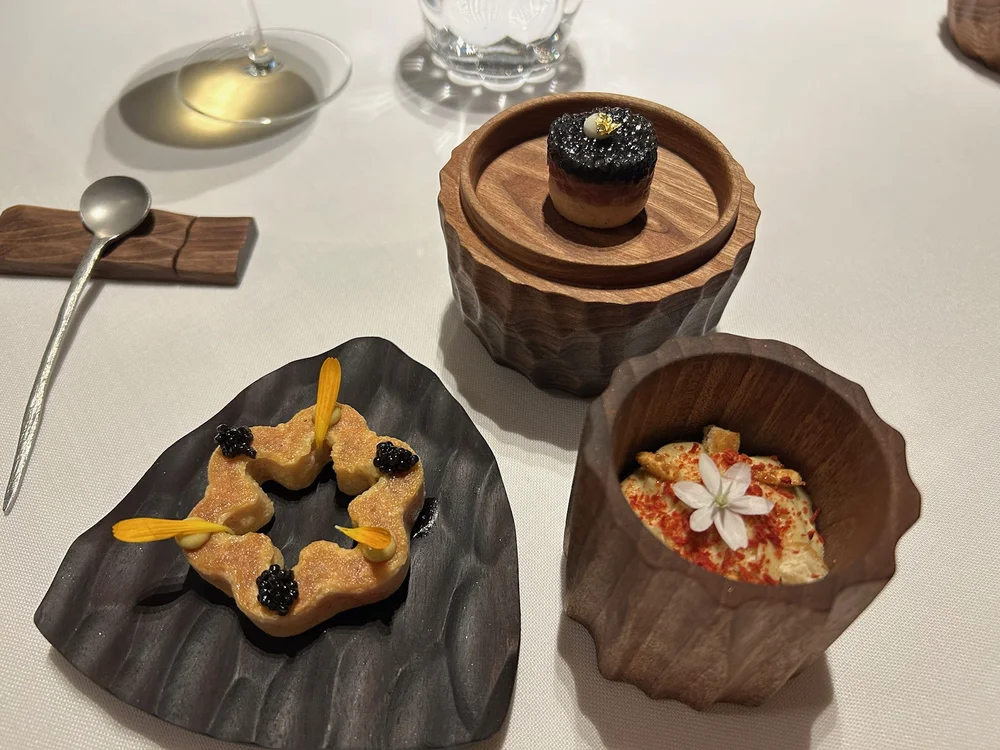 Cinc Sentits Barcelona Appetizers