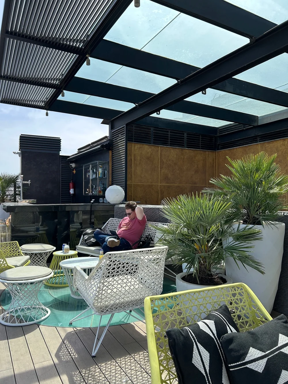 Gregg Maxwell Parker Hotel Bagues Barcelona Rooftop