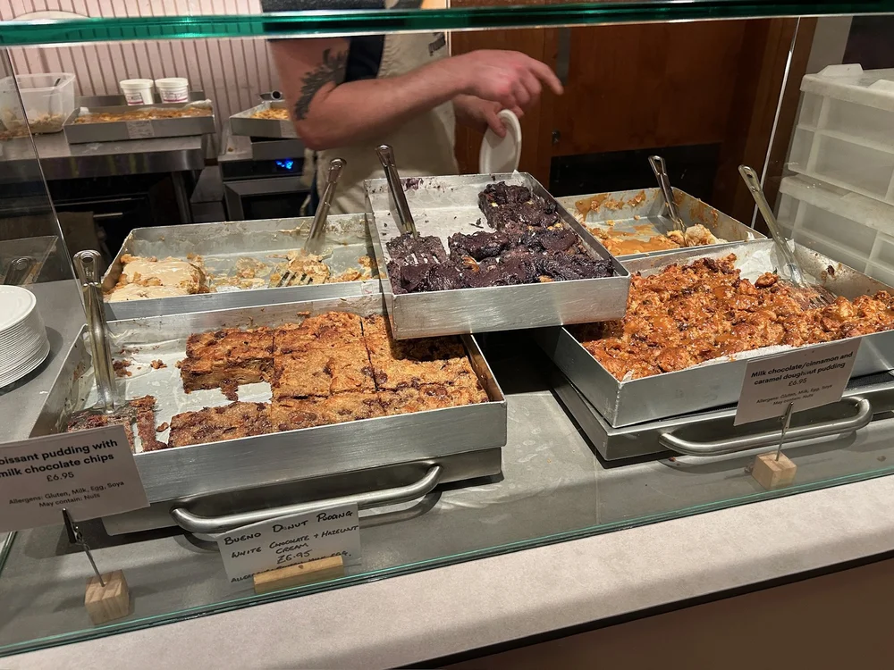 Bread Pudding at Little Pudding Seven Dials Market