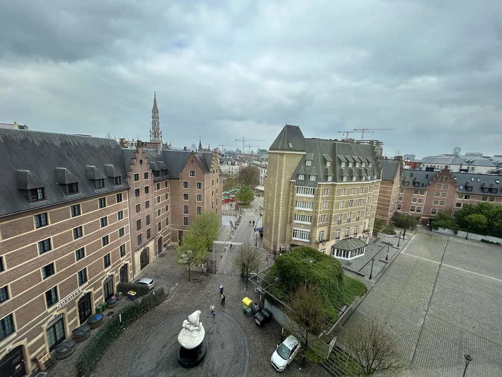Old Town View Hilton Brussels Grand Place