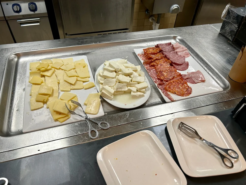 Cold Cuts Prima Vista Lounge Rome FCO Terminal 3