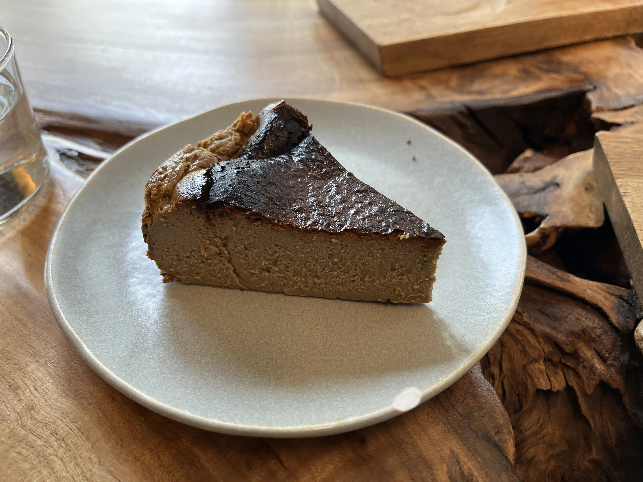 Hojicha Cheesecake Woodberry Coffee Gakugei-Daigaku