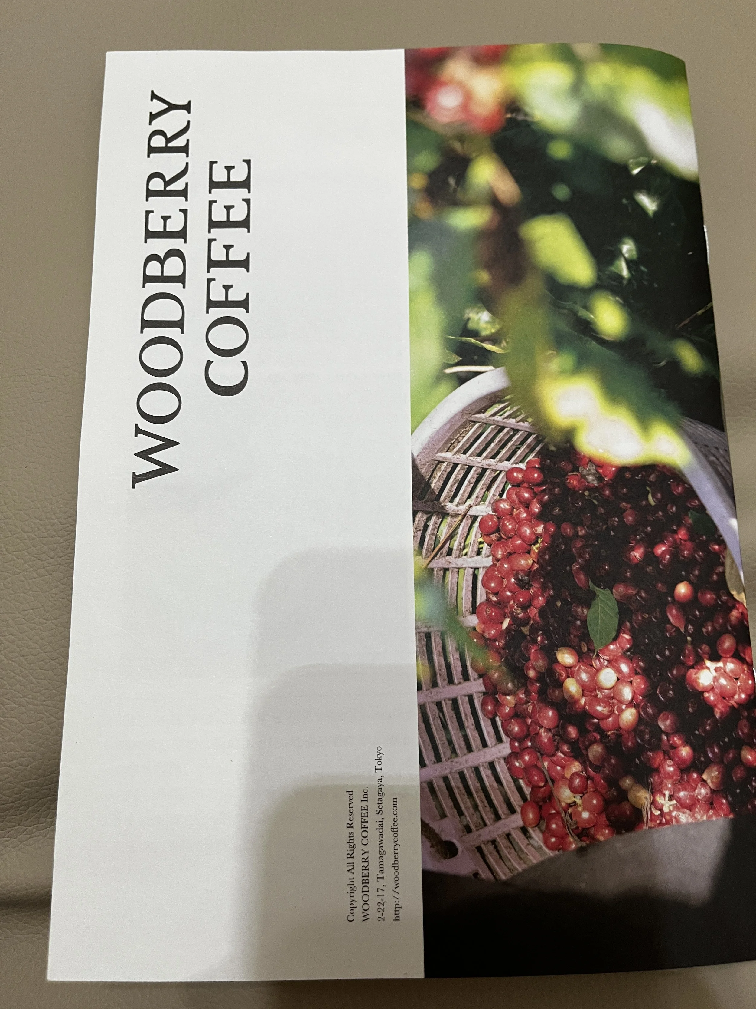 Woodberry Coffee Tokyo Pneuma Back Cover