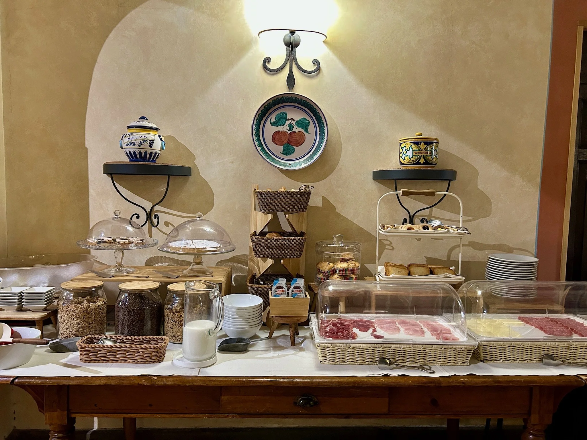Hotel Santa Maria Roma Trastevere Breakfast