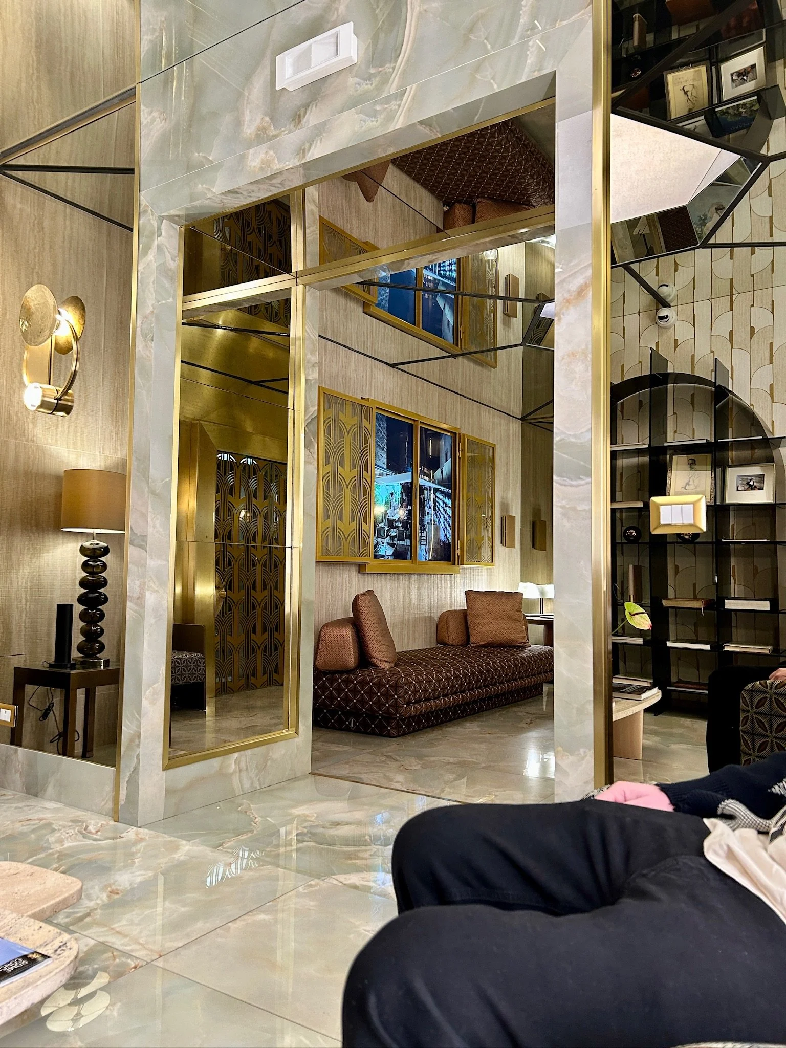 Aroma Rome Italy Waiting Area