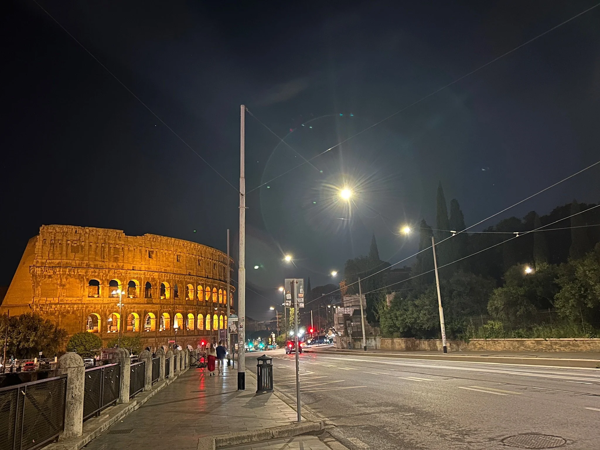 Colosseum at night Rome