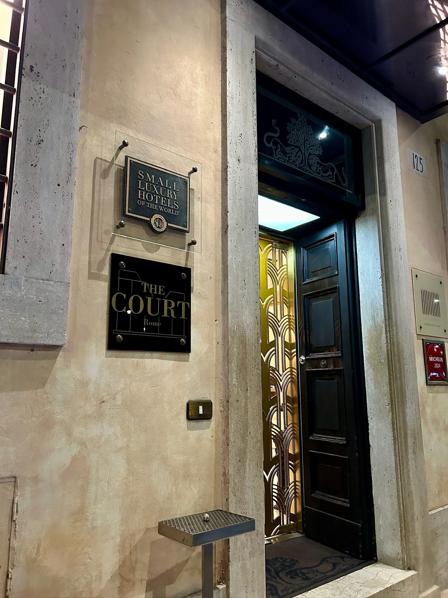 Aroma Restaurant Entrance