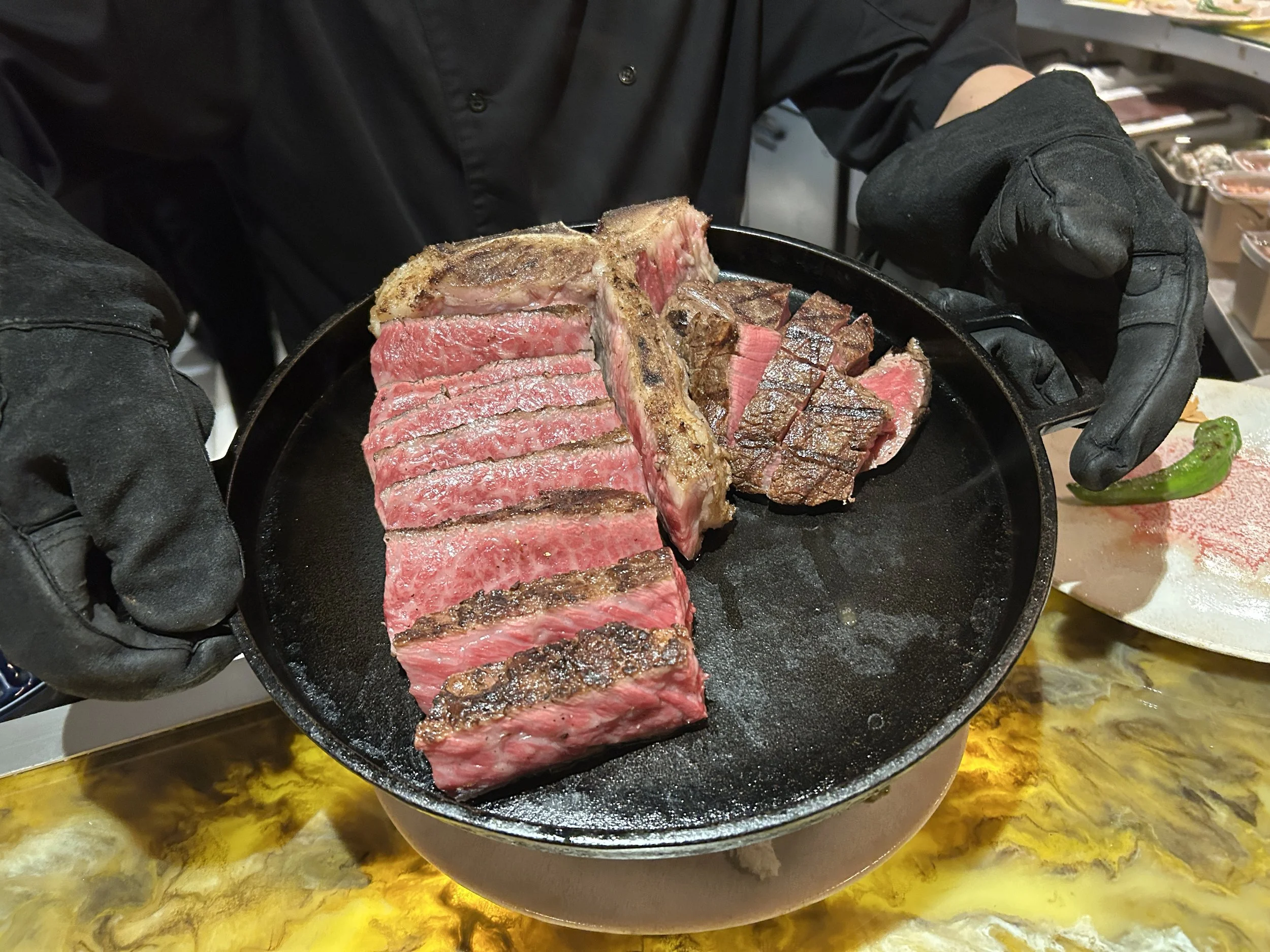 Wagyu T-Bone Steak at T Nakameguro