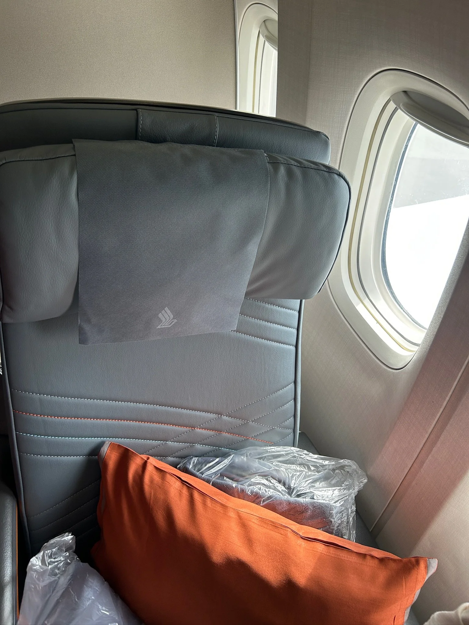 Singapore Air SQ631 Premium Economy Window Seat