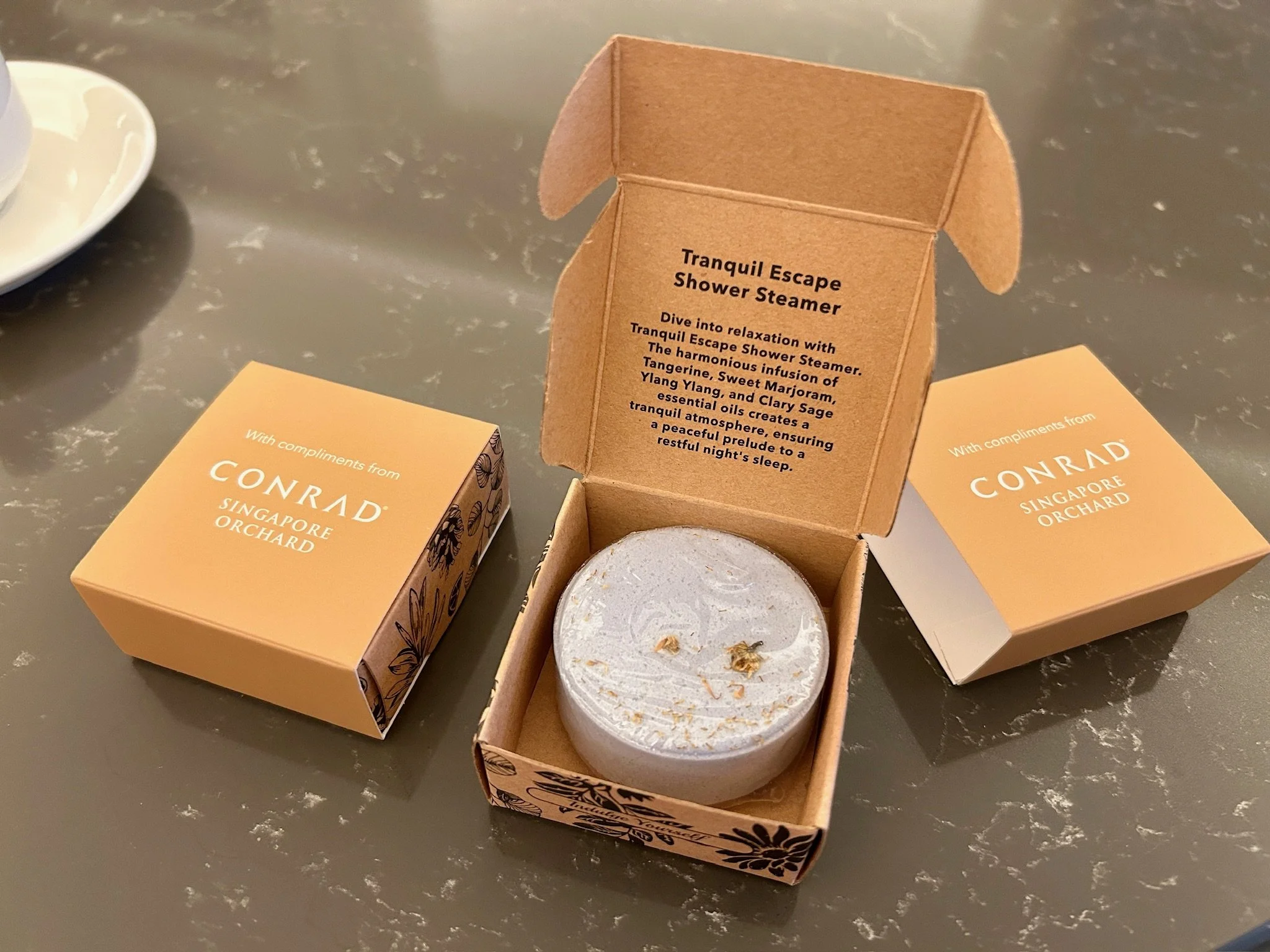 Conrad Singapore Orchard Aromatherapy Tablet