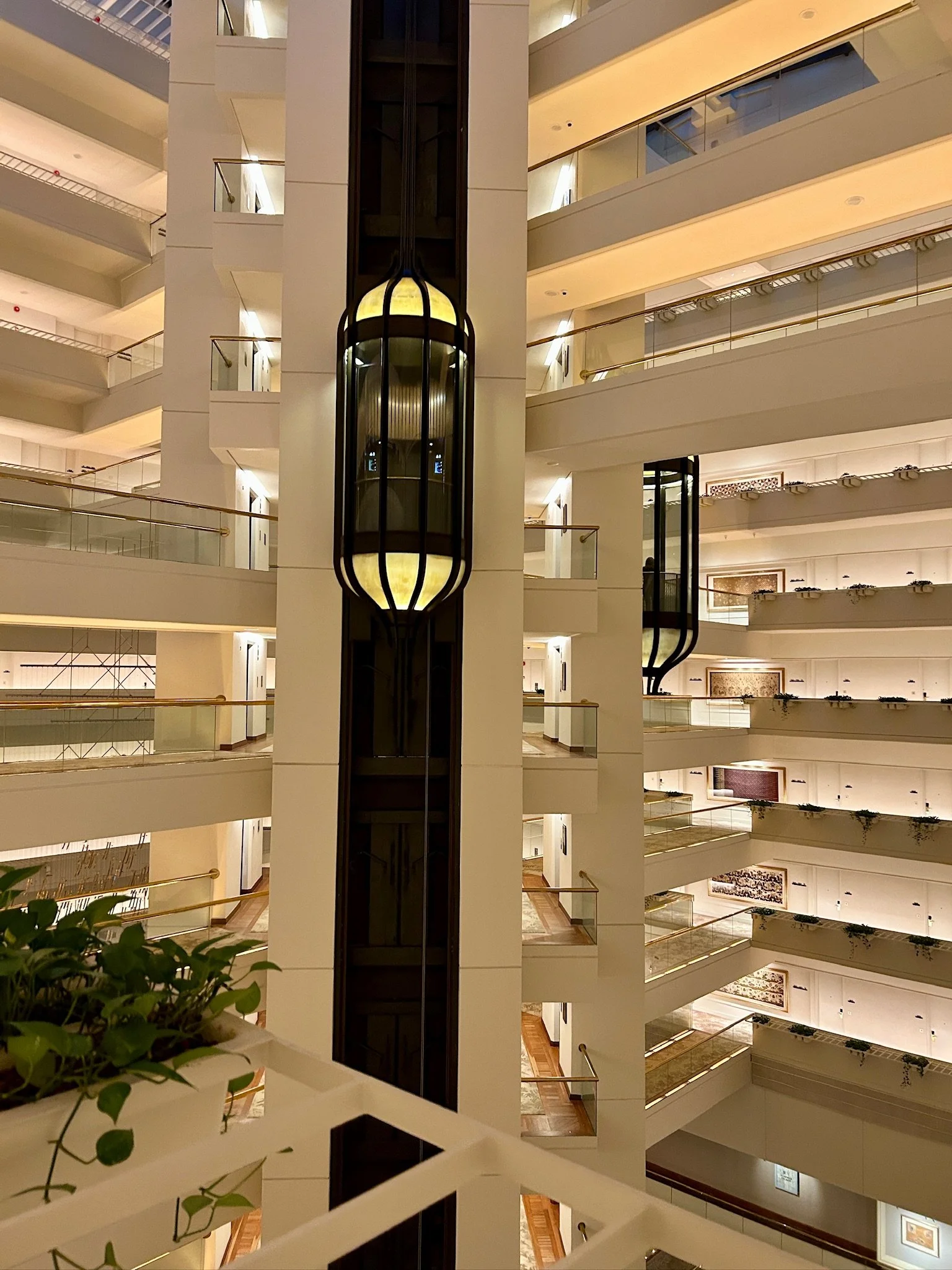 Conrad Singapore Orchard Glass Elevator