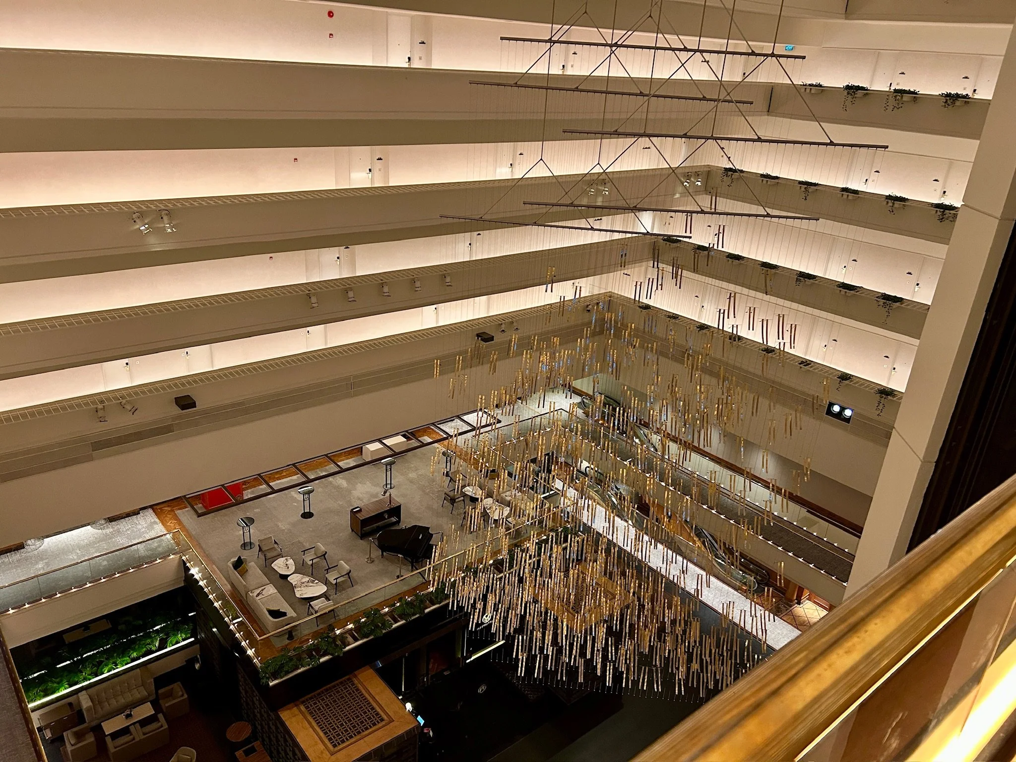 Conrad Singapore Orchard from above