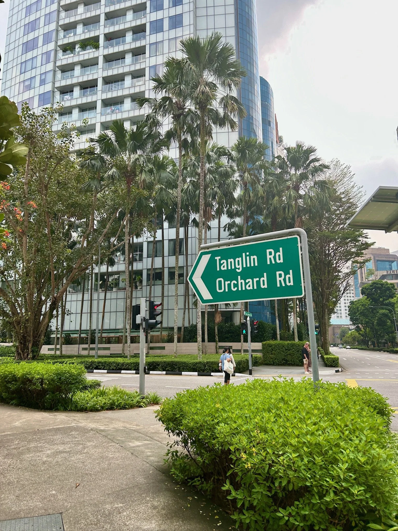 Tanglin Road Sign Singapore