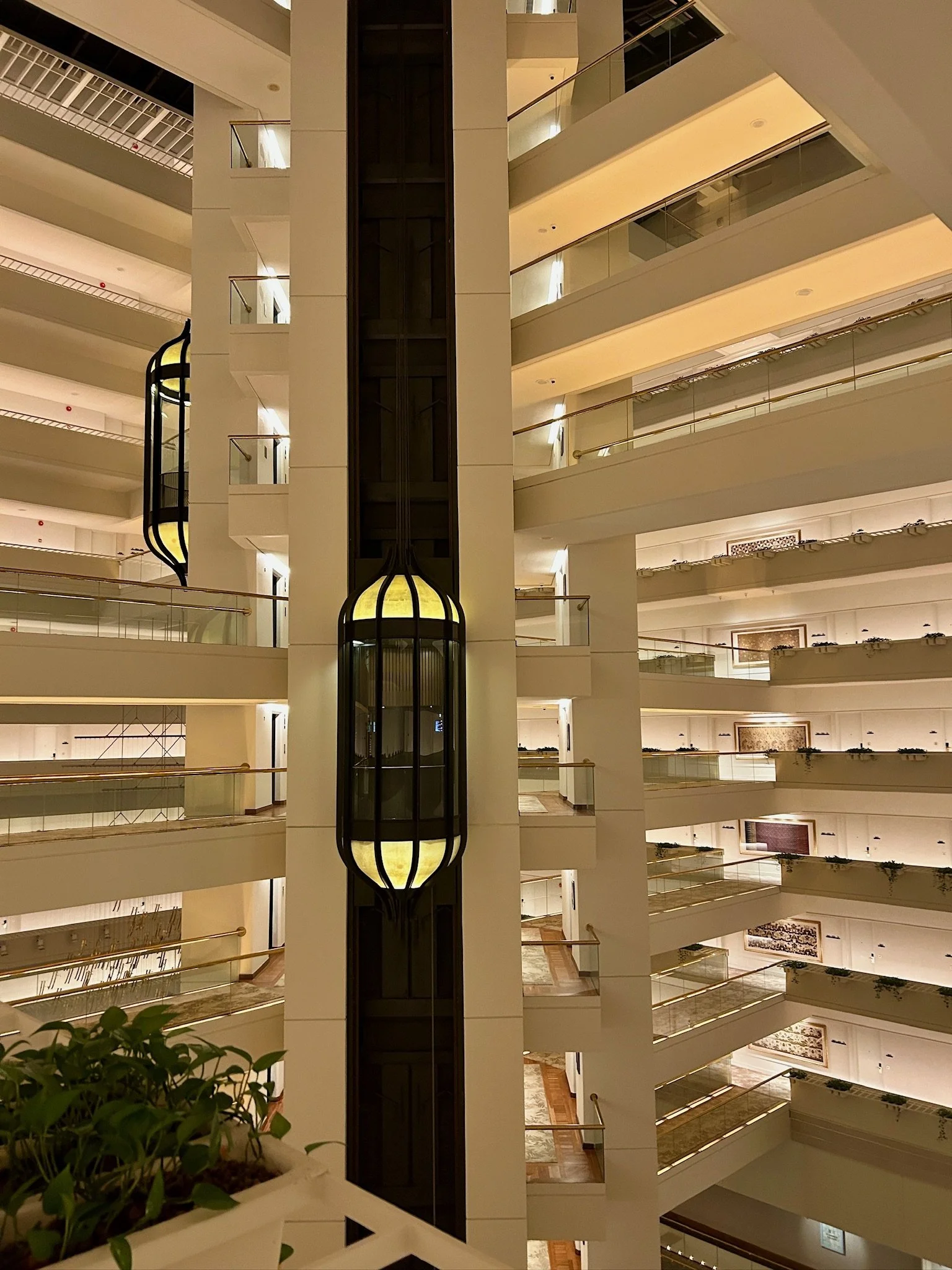 Elevator moving Conrad Singapore Orchard
