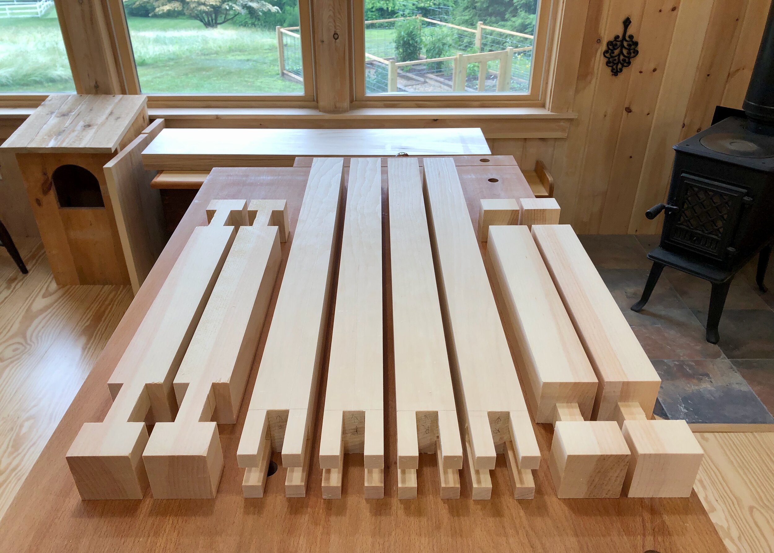 all castle parts dimensioned