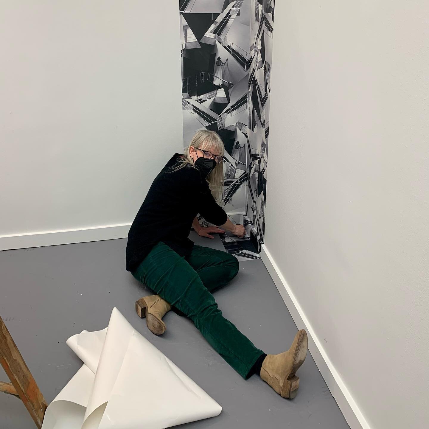 O_ Man! Installing LABYRINTH for a show opening this Friday from 6:00-9:00 @designmuseumchi 

@industryoftheordinary (Adam Brooks and Mathew Wilson) were formed in 2003. They have spent the nearly two decades since creating works in Chicago and beyon