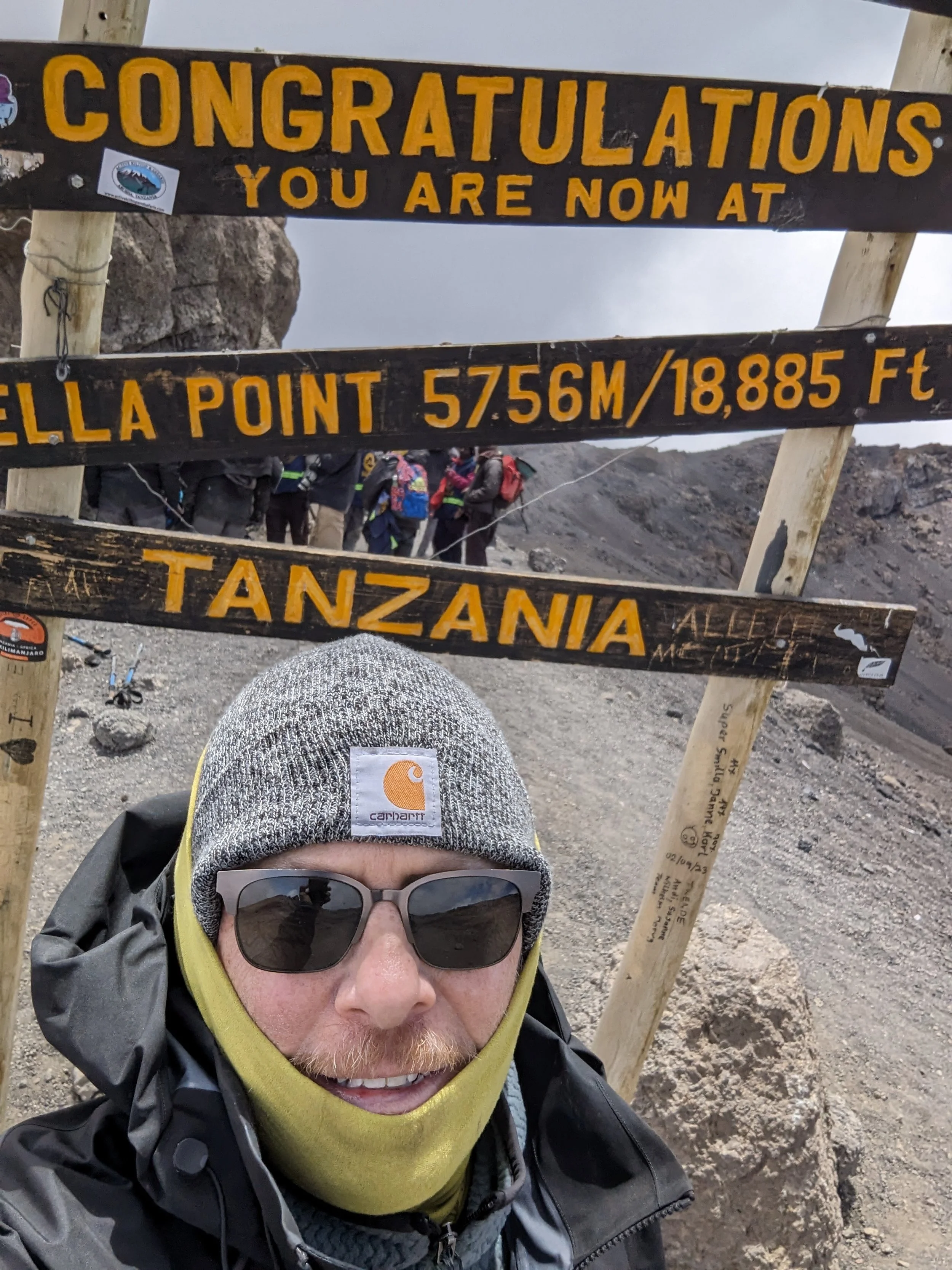 Stella Point - About 1 hour from the peak
