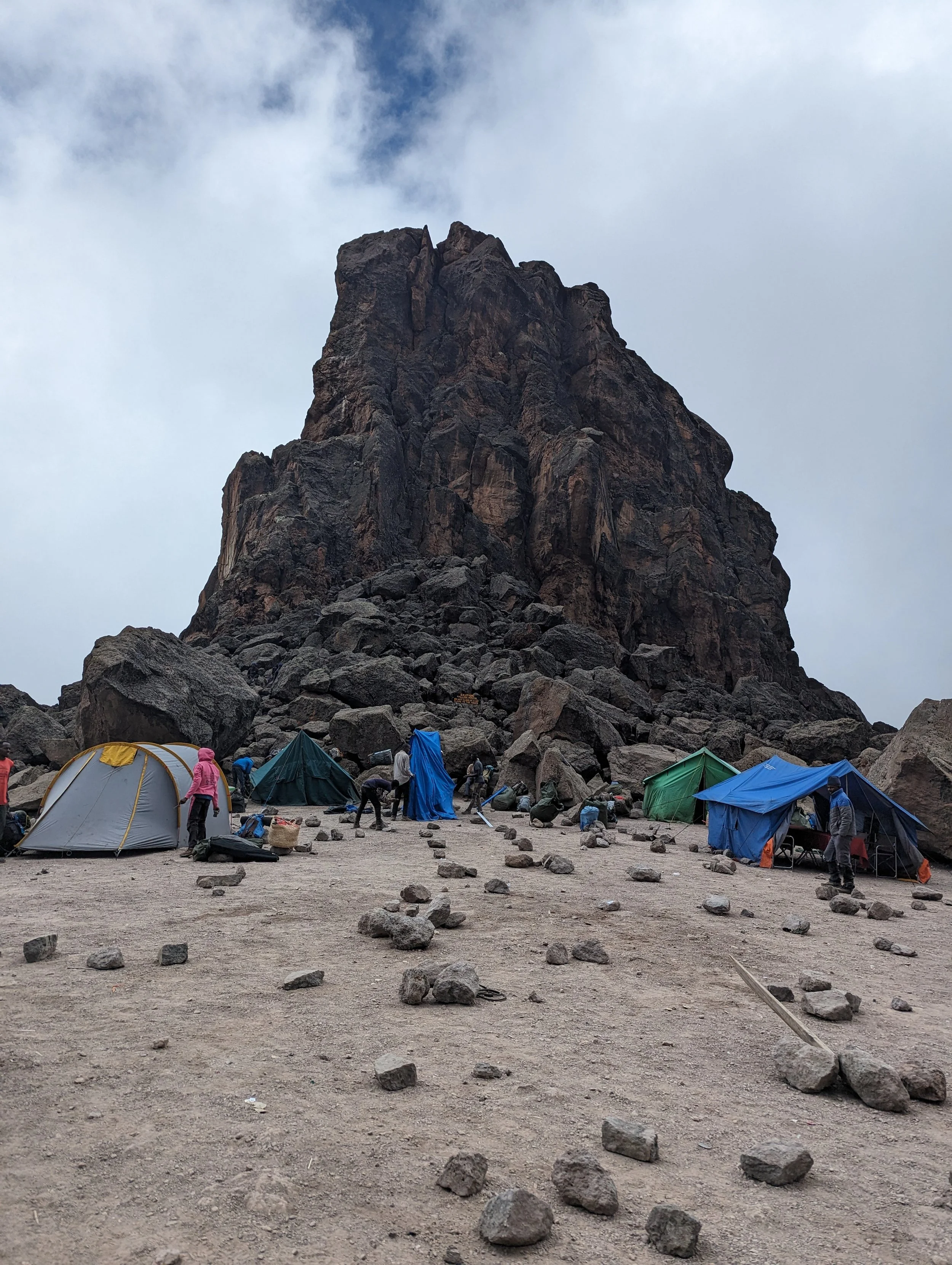 Lava Tower on the way to Karangu Camp
