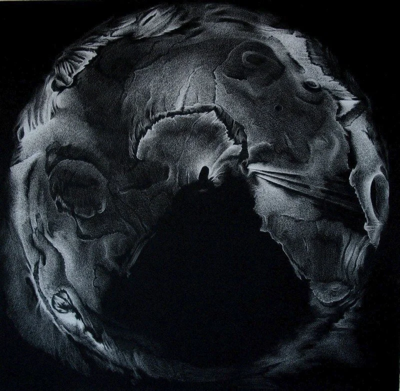 Catalogue #CCcsk 0008 wax pencil on paper, 32" x 40" 2007
