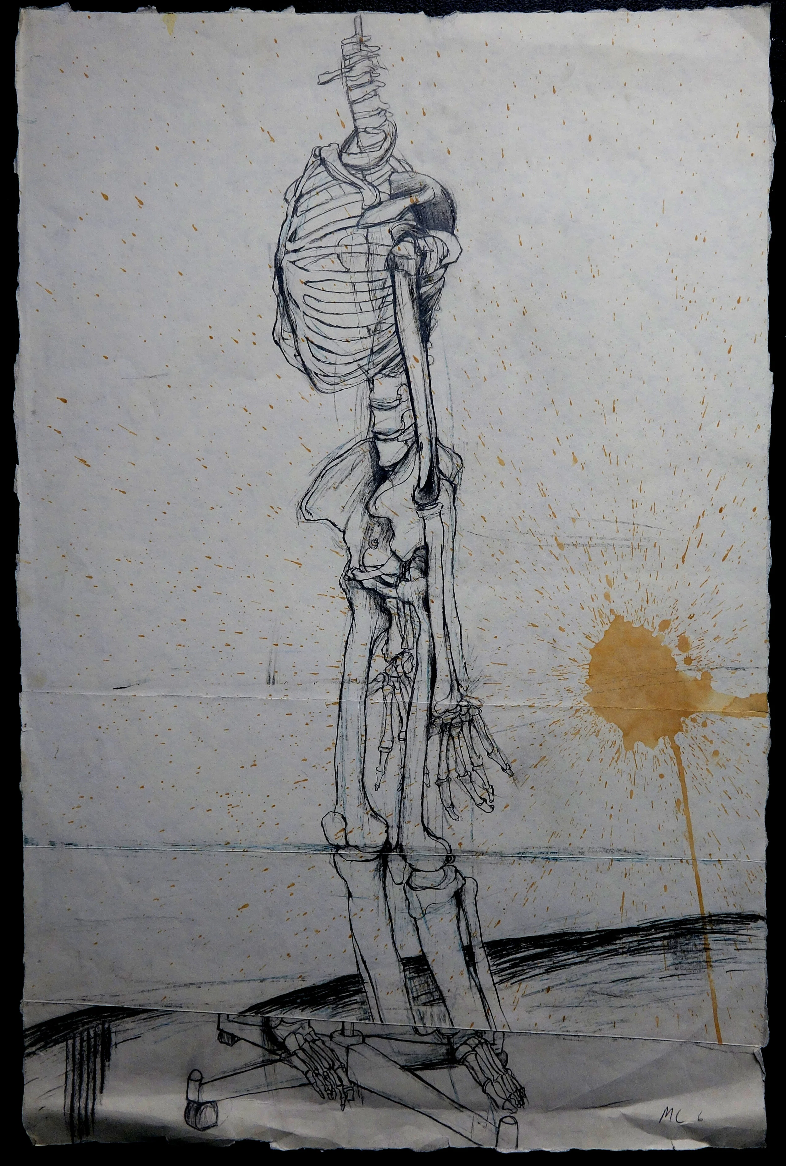 Student work from 1993 to 1997-98 at Art Center College of Design in Pasadena, CA;  course work in Illustration, Fine Arts, etc. DISCLAIMER: Some work is sexually explicit, violent, or disturbing due to the context being explored. Above: Catalogue #S