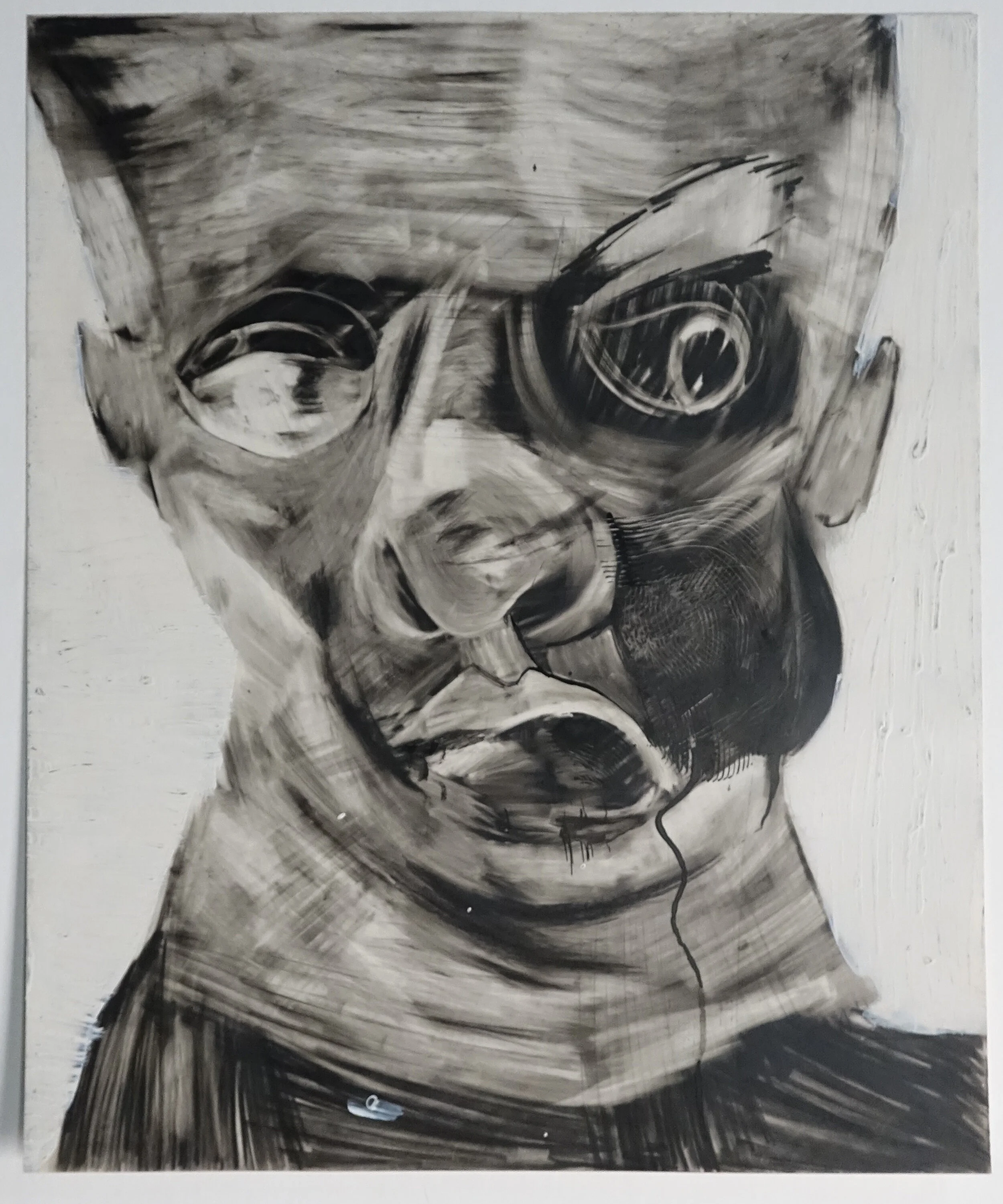 LA CLUB a GO-GO: Hollywood vipers, graphite and gouache on mylar, 1996 (4) Catalogue #SW0084