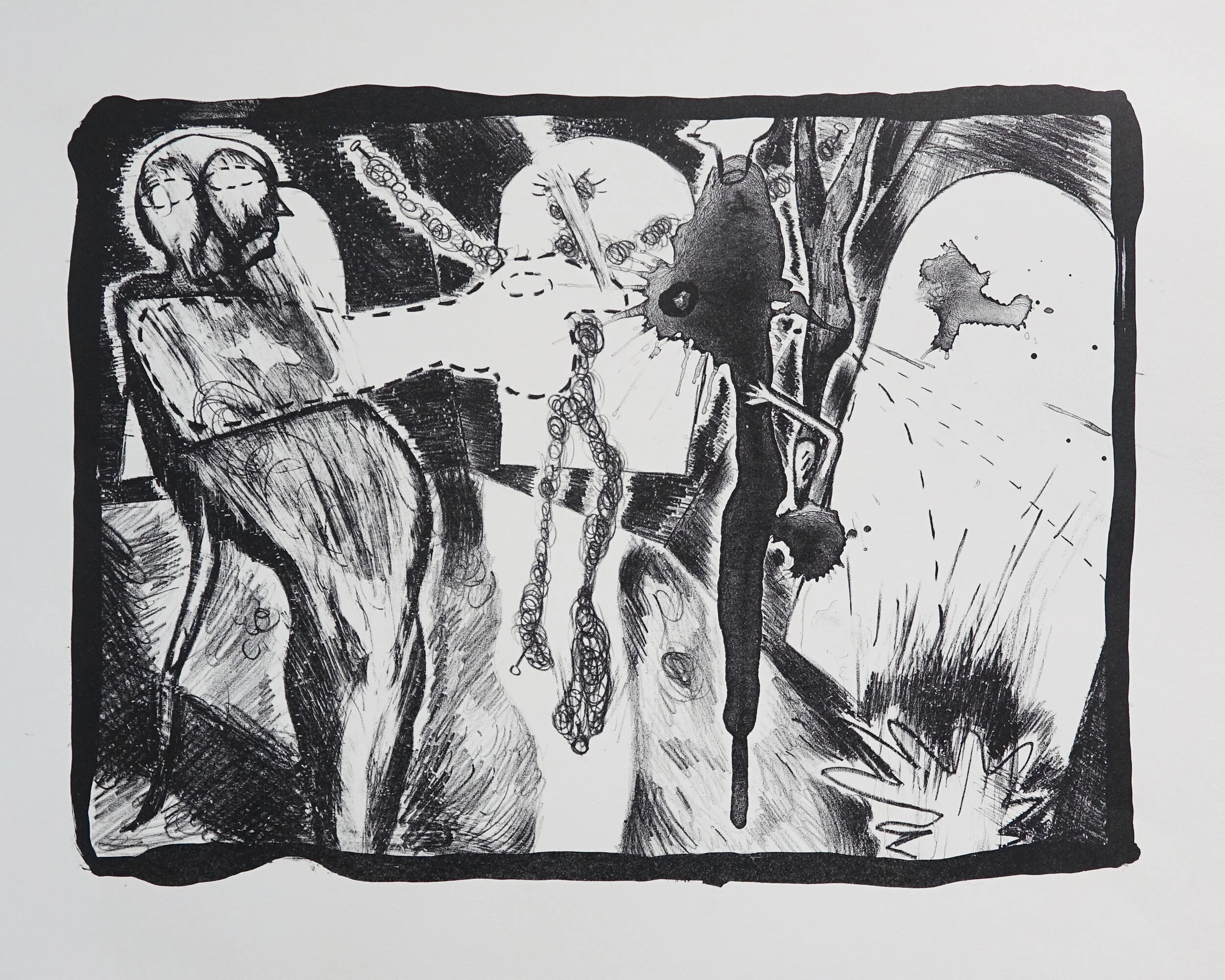 Lithograph print 18" x 24" 1996  Catalogue #SW00146