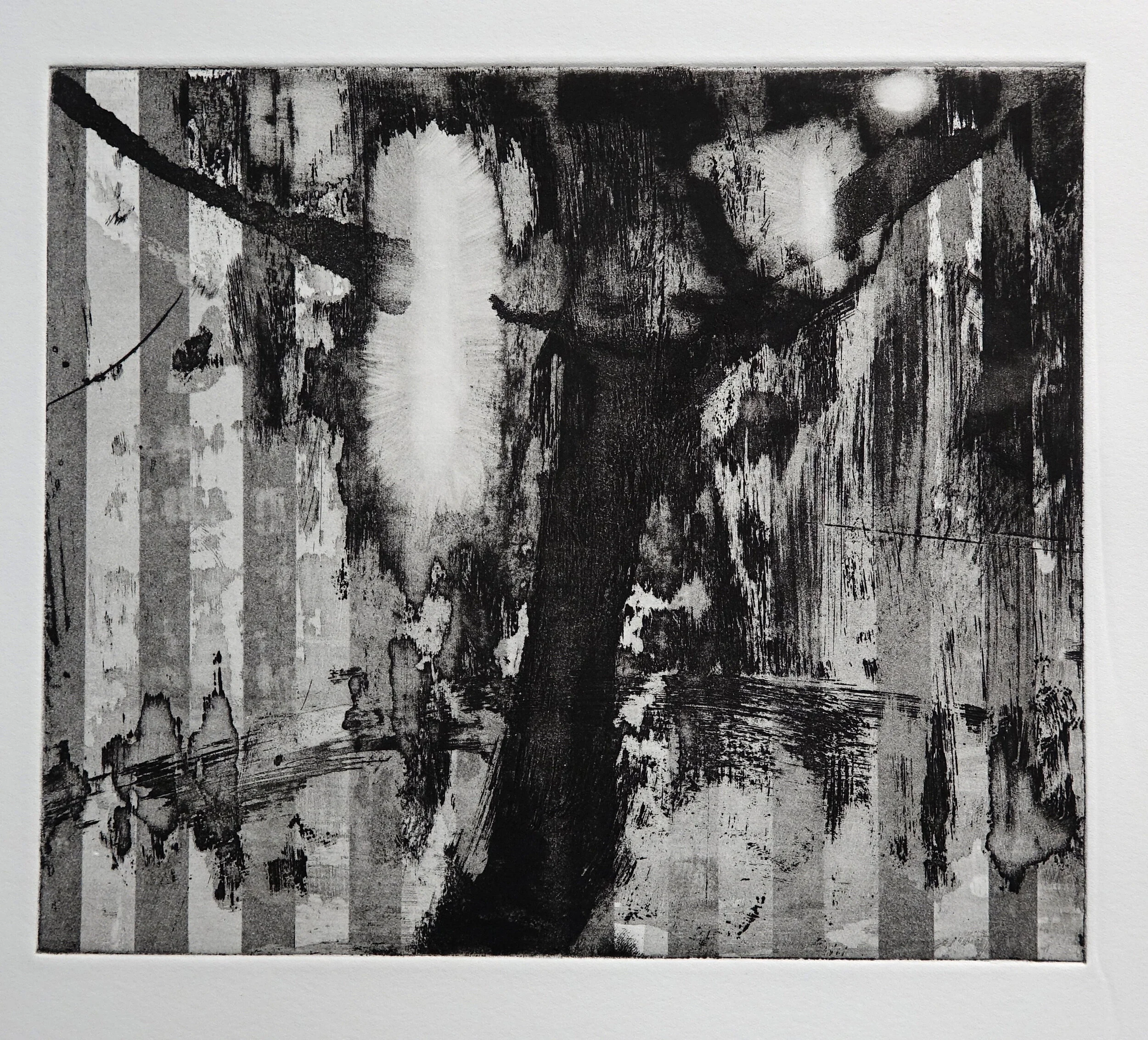 Intaglio print 24" x 36" 1996 Catalogue #SW00145