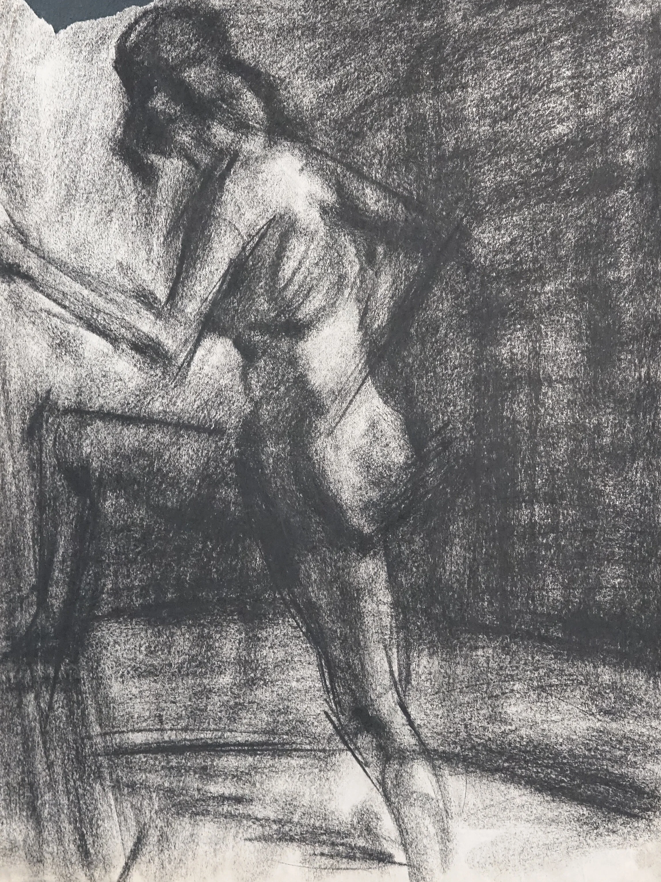 Charcoal on paper 18" x 24" Catalogue #SW0061b