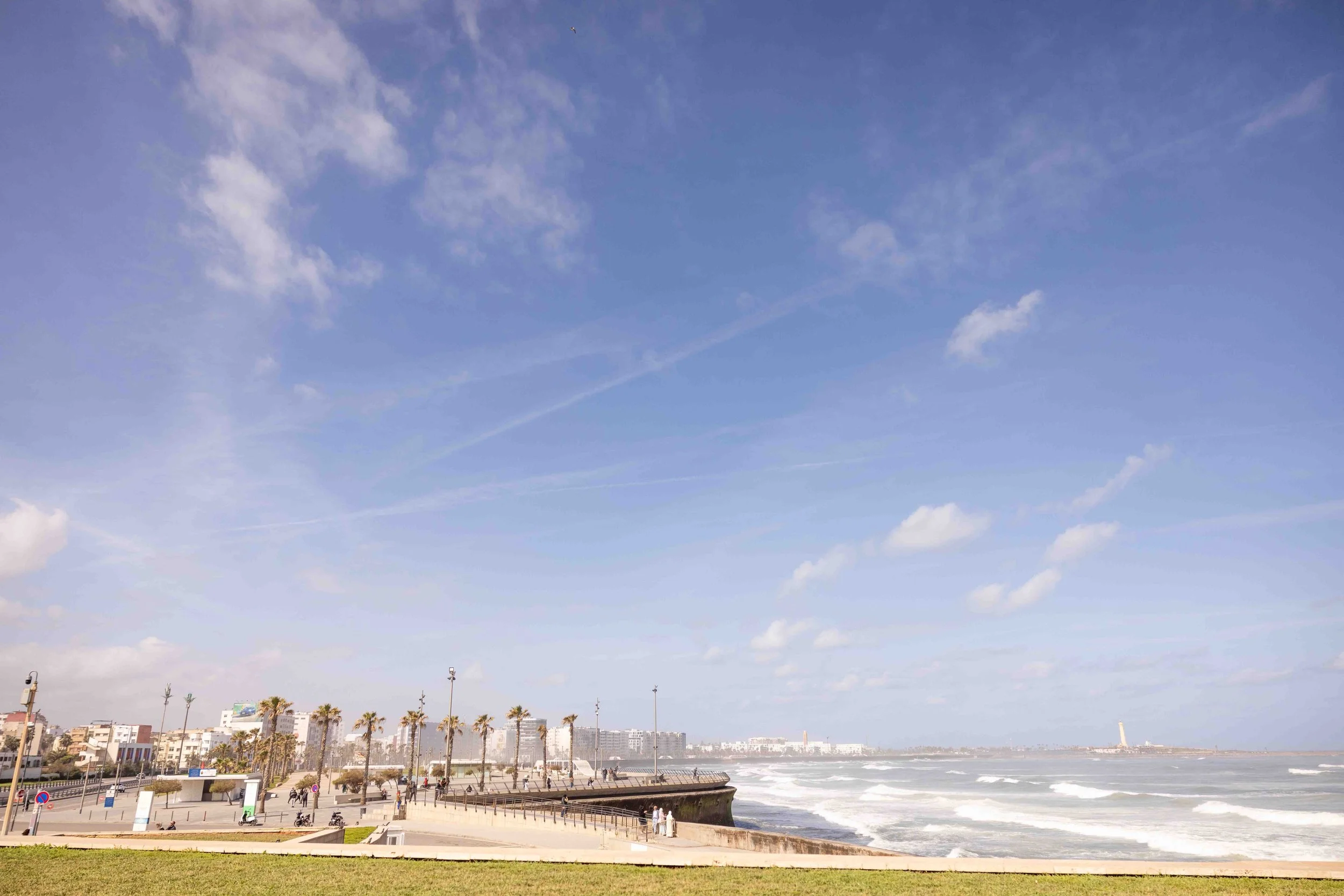 The View from the Hassan II Mosque, Casablanca, Morocco
