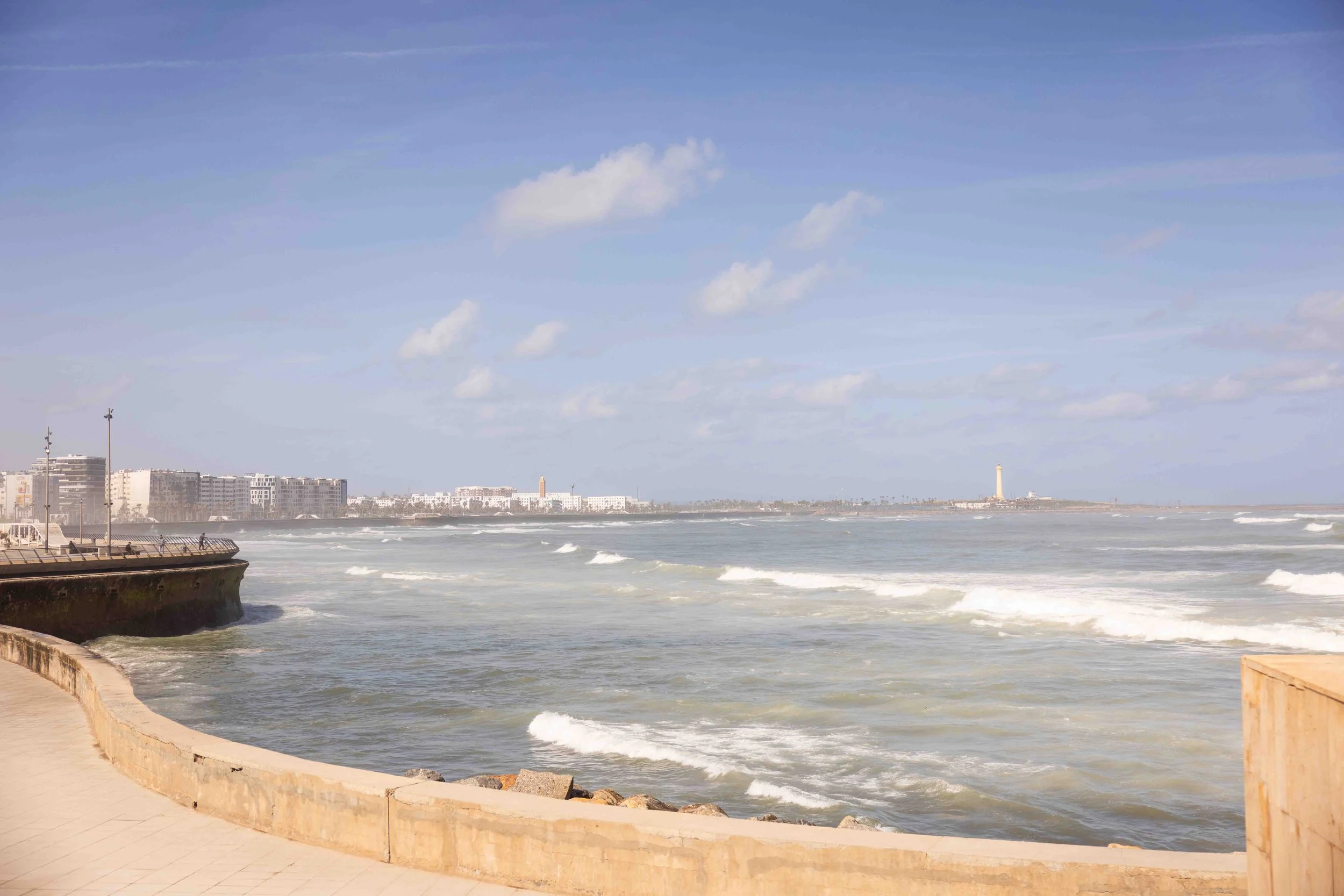 The View from the Hassan II Mosque, Casablanca, Morocco