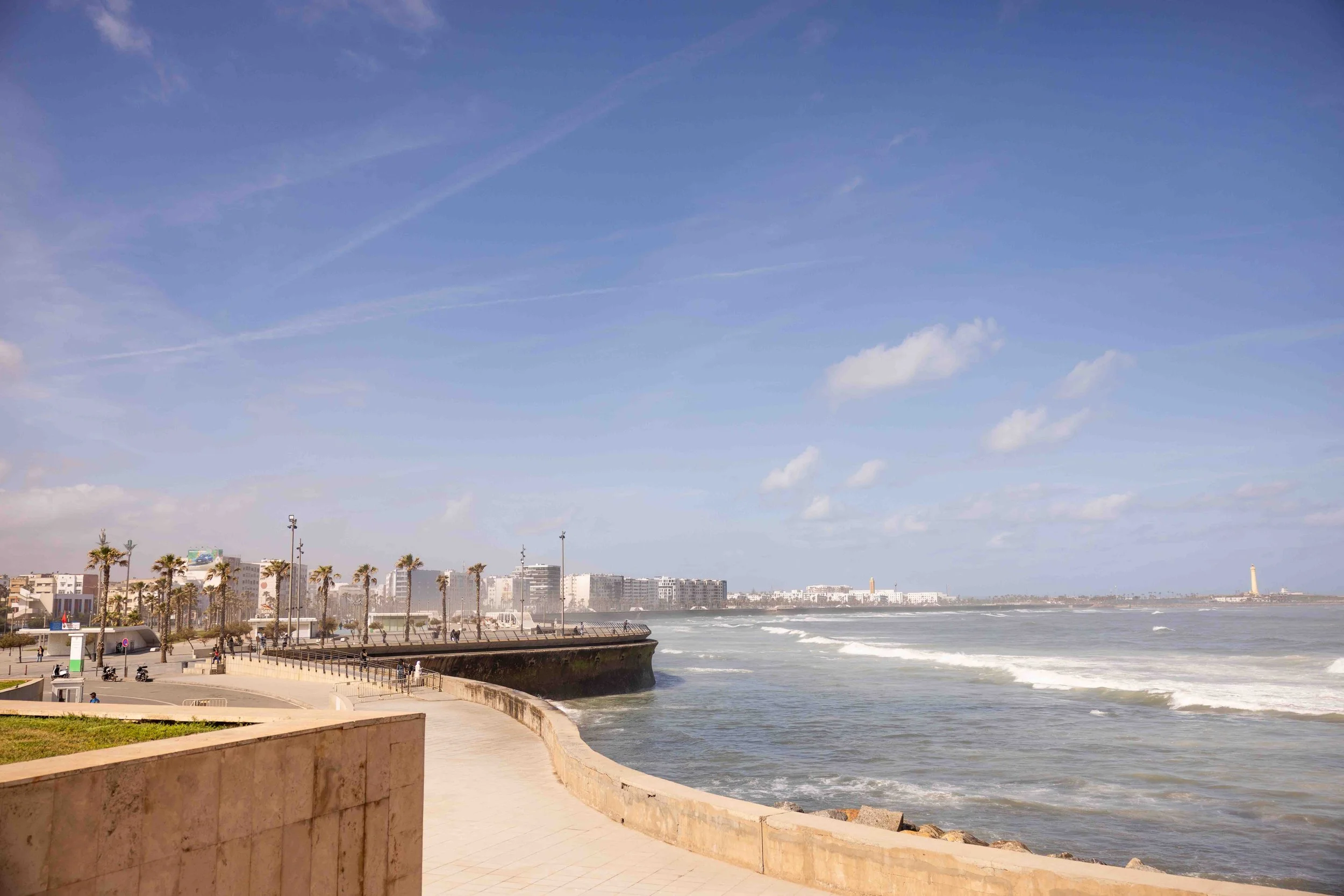The View from the Hassan II Mosque, Casablanca, Morocco