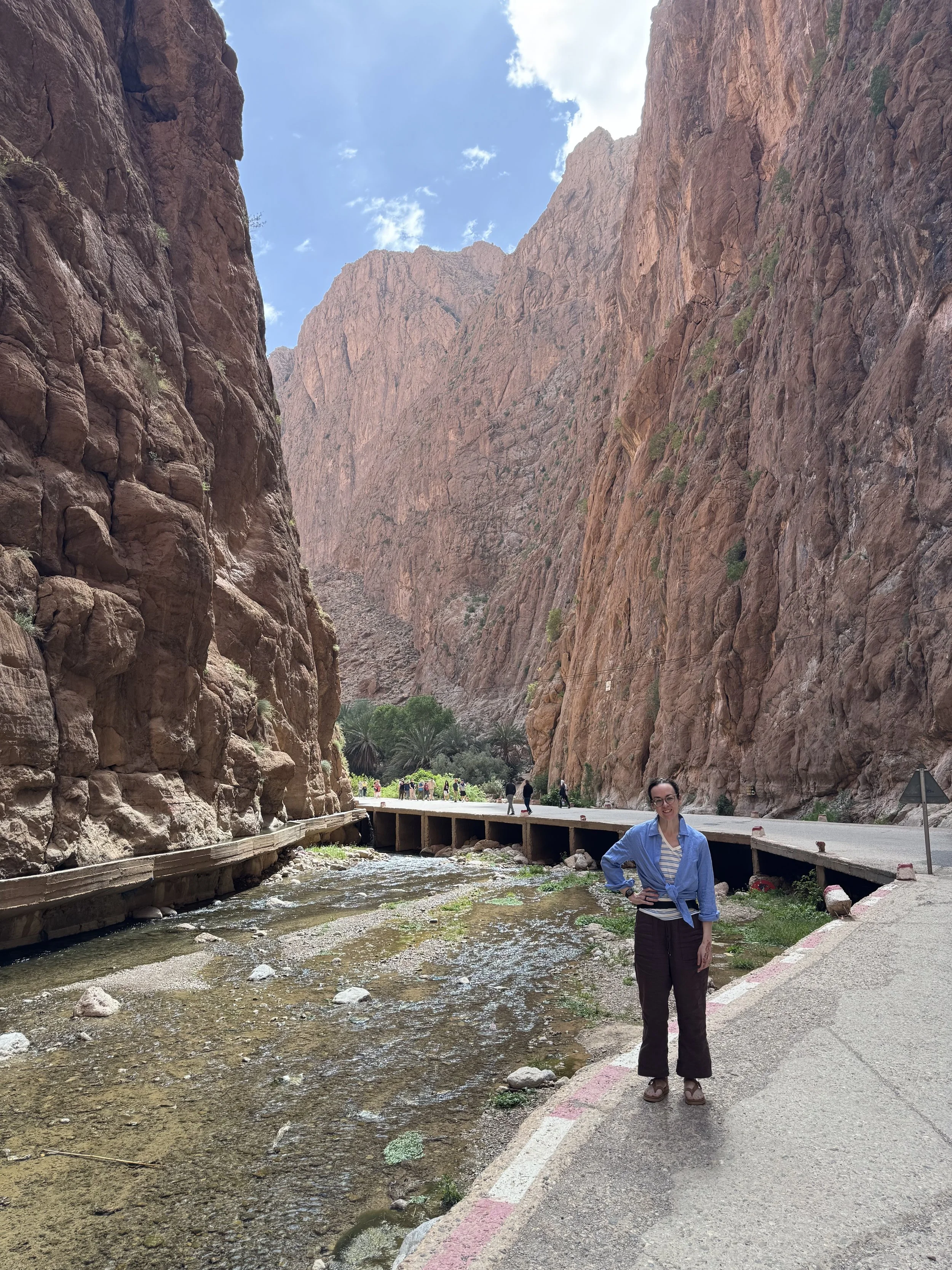 Morocco, Day 4 - Fossils &amp; Todra Gorge