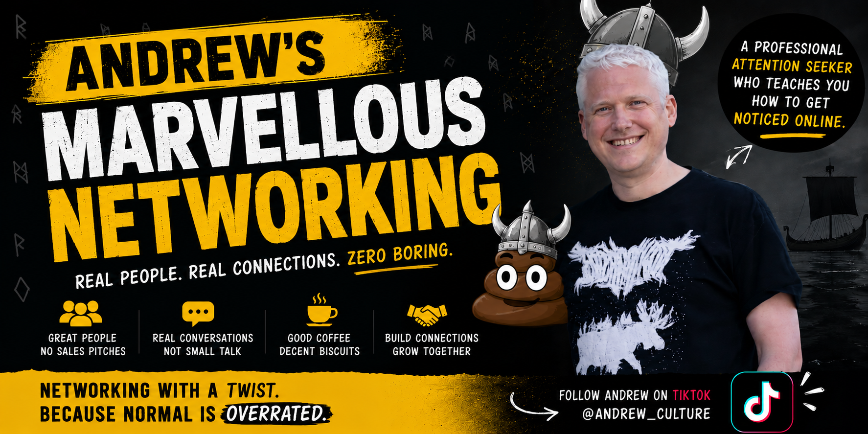 Andrew's Marvellous Networking