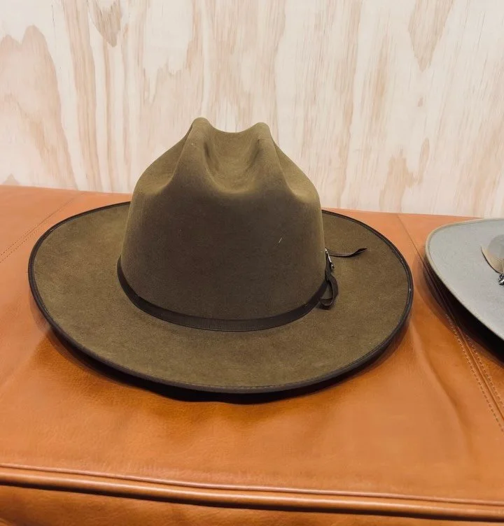 @Stetson Open Road Royal Deluxe in Cognac Natural and Caribou