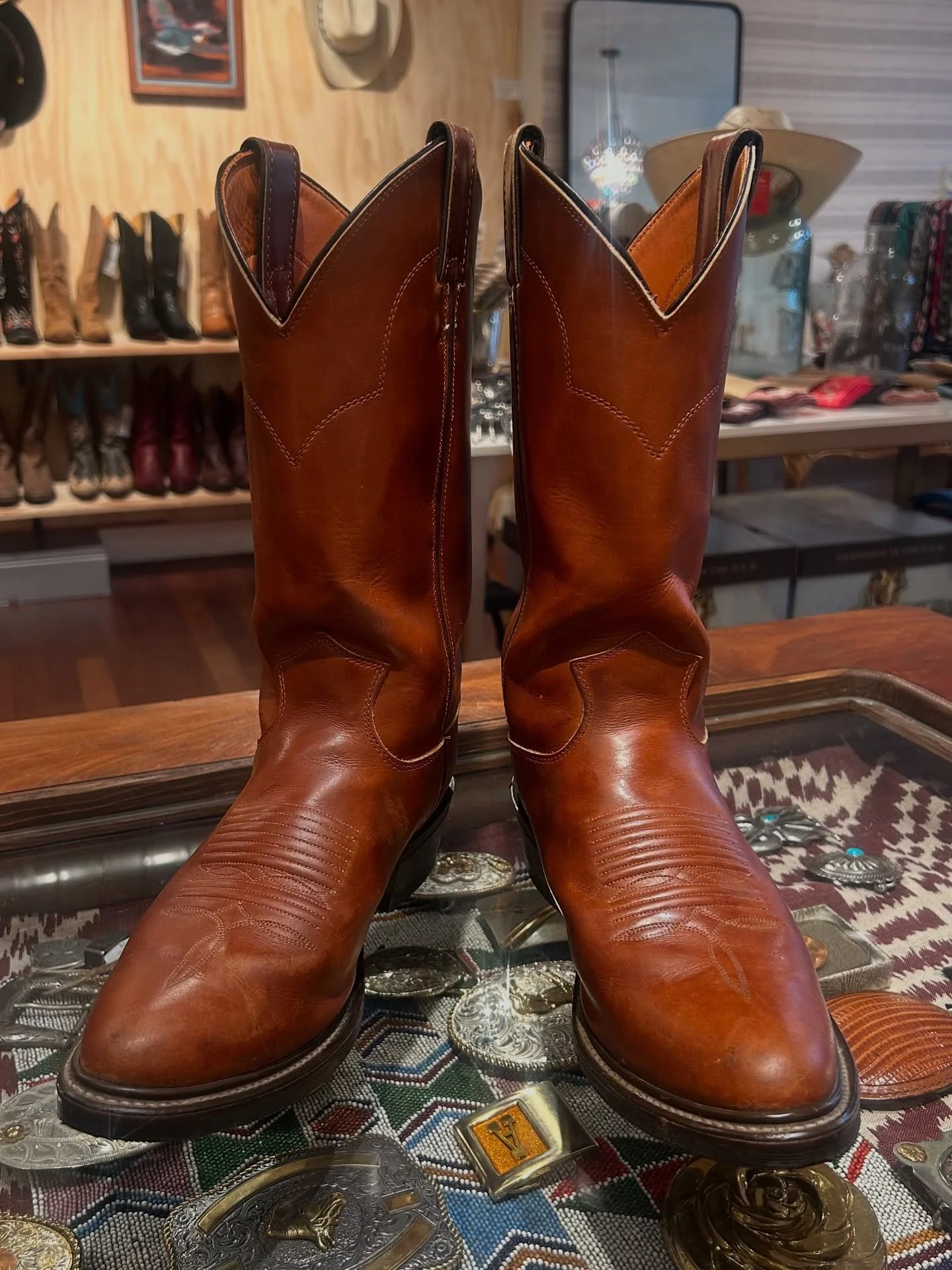 Old school Justin classics s7.5D Men's / 9D Women's. 15% off in-store through Saturday, 11/29.