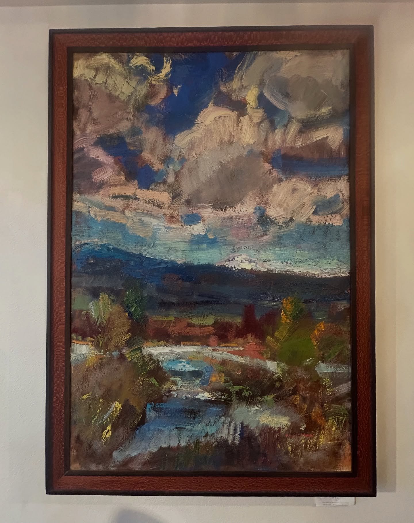 Got an art lover on your list?  Paintings by local artist @jacobjosephnorris