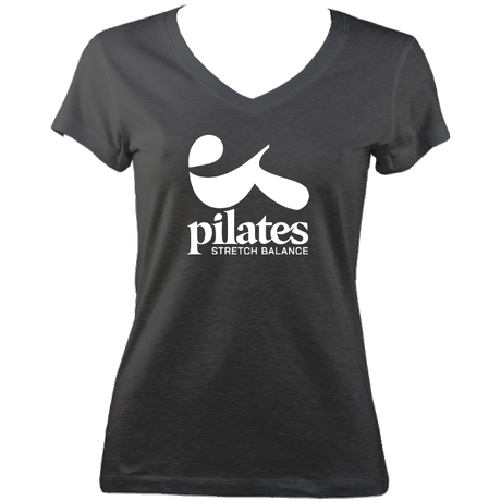 V Neck T-Shirt (Grey)