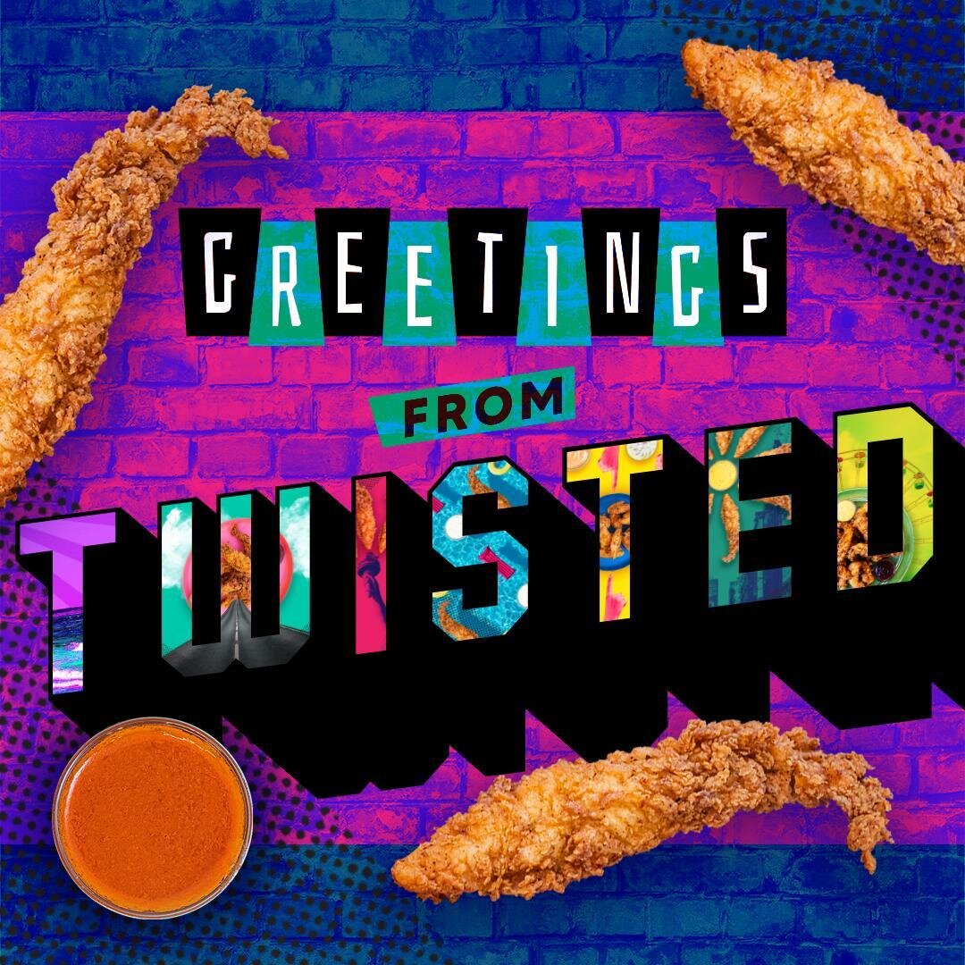 Coming at you from the home of TWISTED. Where no-forks-given flavor rules and all the tongue-tempting spice combos are welcome. Get some at the link in our bio.