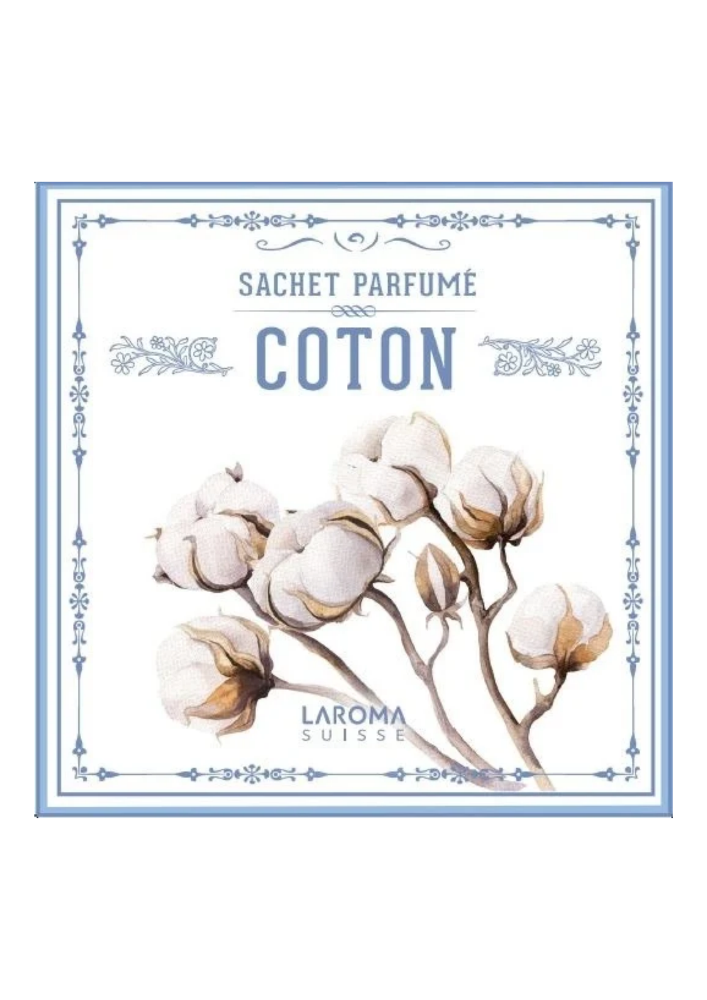 Coton Duftsachet Suisse LAROMA SUISSE 12x12cm