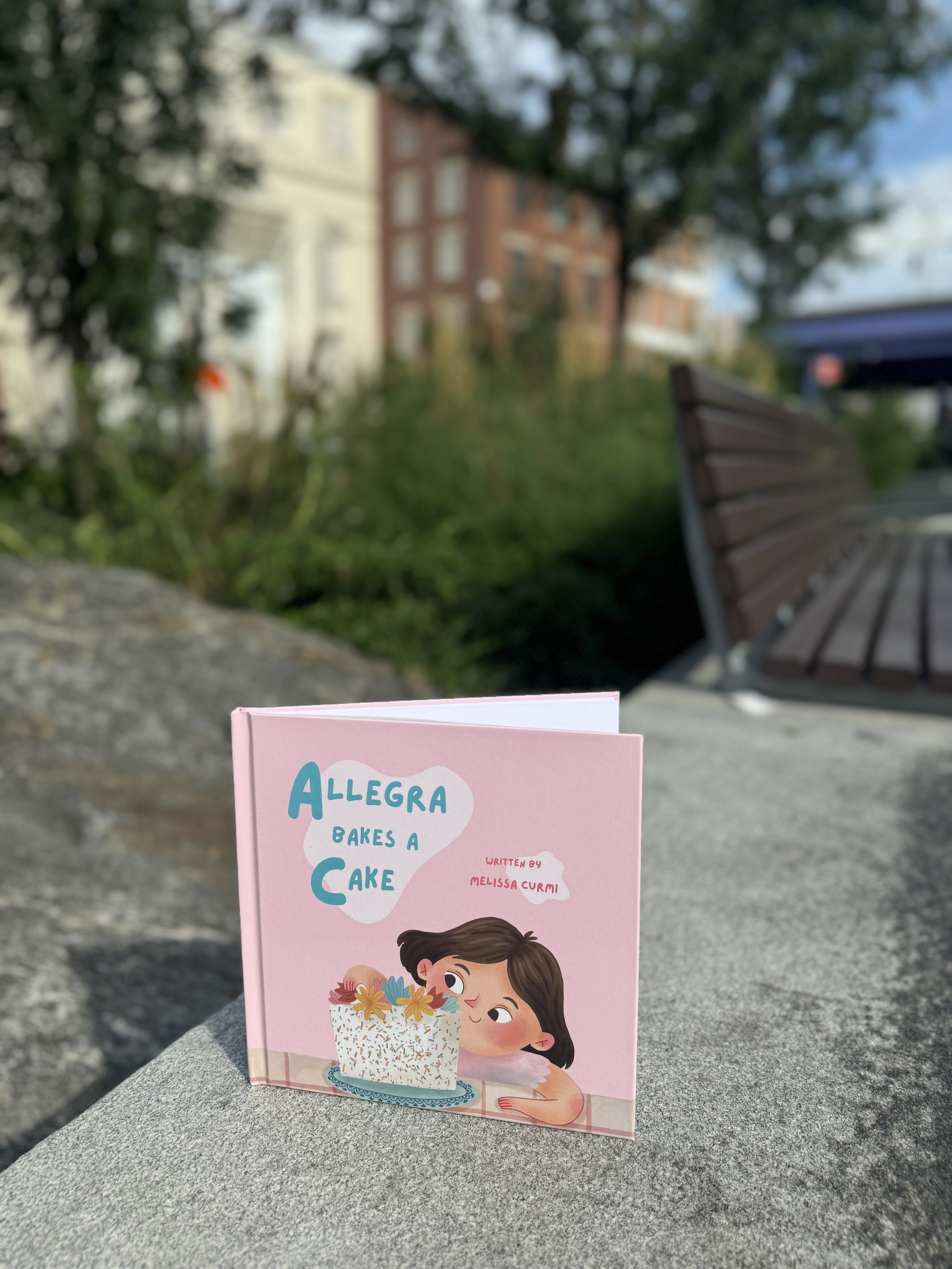 Allegra Bakes a Cake - Children's Book