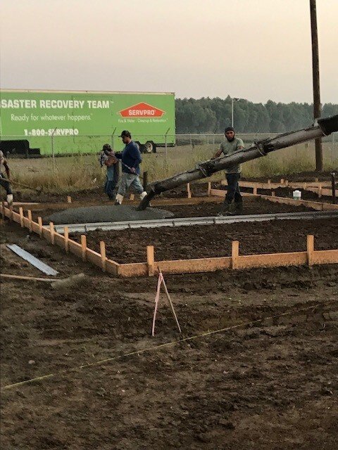Commercial project - Our team recently poured trailer pads at the Tiger RV Park in Port Allen.