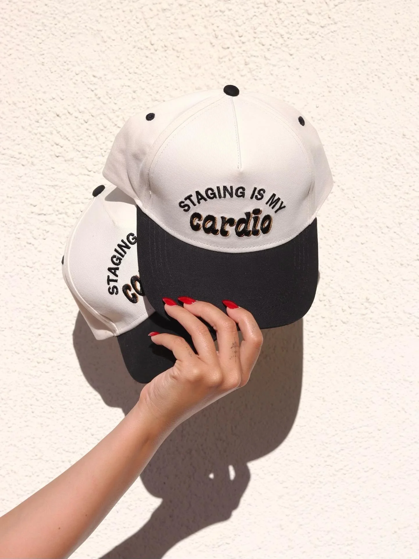 Style meets Real Estate 🖤

Our &ldquo;Staging is My Cardio&rdquo; hat is designed for the Realtors who know the hard work behind the dream. This is the perfect 🧢 for causal showings, staging prep, or just repping your business with confidence. 

Ta